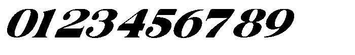AT Karuan Extra Bold Italic Font OTHER CHARS
