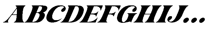 AT Karuan Extra Bold Italic Font UPPERCASE