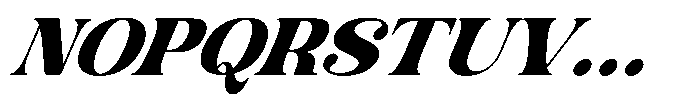 AT Karuan Extra Bold Italic Font UPPERCASE