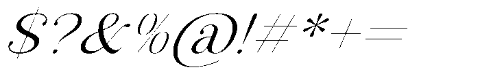 AT Karuan Extra Light Italic Font OTHER CHARS