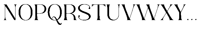 AT Karuan Extra Light Font UPPERCASE