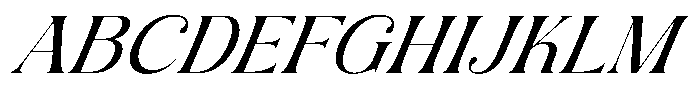 AT Karuan Light Italic Font UPPERCASE