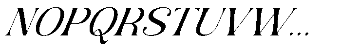 AT Karuan Light Italic Font UPPERCASE