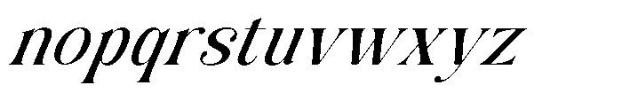AT Karuan Light Italic Font LOWERCASE