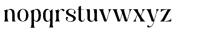 AT Karuan Light Font LOWERCASE