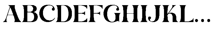 AT Karuan Medium Font UPPERCASE