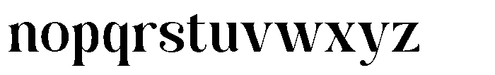 AT Karuan Regular Font LOWERCASE