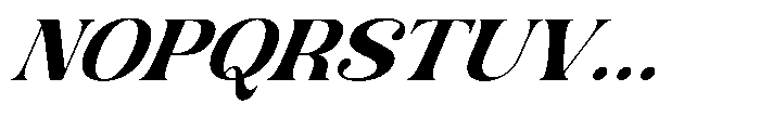 AT Karuan Semi Bold Italic Font UPPERCASE