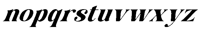 AT Karuan Semi Bold Italic Font LOWERCASE