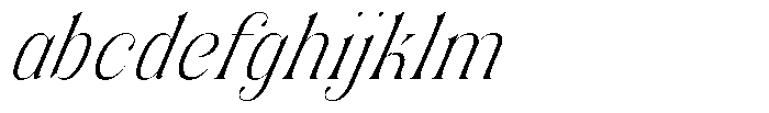 AT Karuan Thin Italic FONT