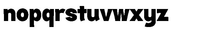 AT Landesan Bold Font LOWERCASE