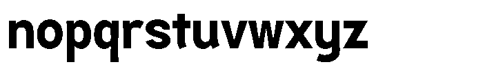 AT Landesan Medium Font LOWERCASE
