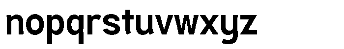 AT Landesan Regular Font LOWERCASE