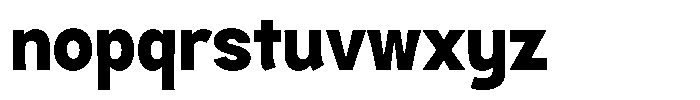 AT Landesan Semi Bold Font LOWERCASE