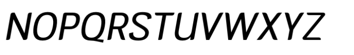 AT Nevalo Italic Font UPPERCASE