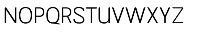 AT Nevalo Thin Font UPPERCASE