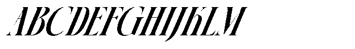 AT Paskalara Bold Italic Font UPPERCASE