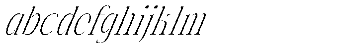 AT Paskalara Extra Light Italic FONT