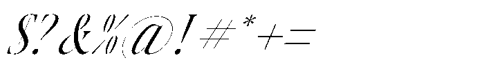 AT Paskalara Italic Font OTHER CHARS