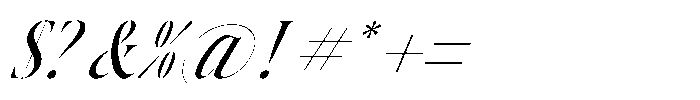 AT Paskalara Medium Italic Font OTHER CHARS