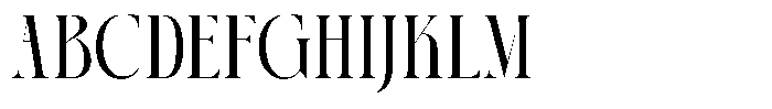 AT Paskalara Medium Font UPPERCASE