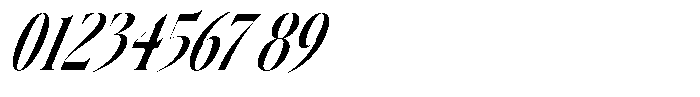 AT Paskalara Semi Bold Italic Font OTHER CHARS