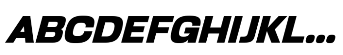 AT Pinko Extrabold Italic Font