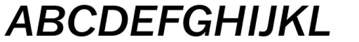 ATF Franklin Gothic Medium Italic Font UPPERCASE