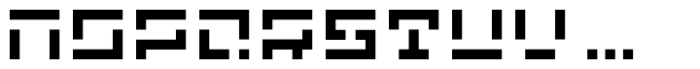 ATMove Strano-Regular Font UPPERCASE