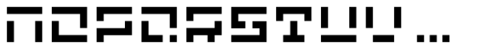 ATMove Strano-Regular Font LOWERCASE