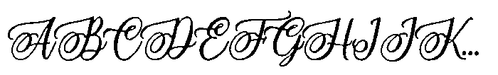 ATP Fantase Light Font UPPERCASE