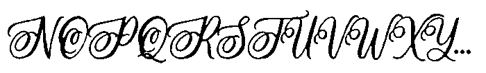 ATP Fantase Light Font UPPERCASE