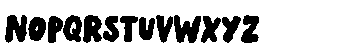 ATP Lazy House ATP-Lazy House Bold Font UPPERCASE