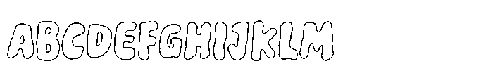 ATP Lazy House ATP-Lazy House Hairline Font UPPERCASE