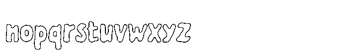 ATP Lazy House ATP-Lazy House Hairline Font LOWERCASE