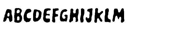 ATP Lazy House ATP-Lazy House Regular Font UPPERCASE