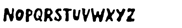 ATP Lazy House ATP-Lazy House Regular Font UPPERCASE