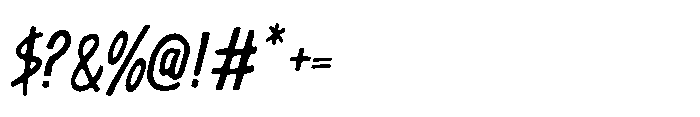 ATP Leisure Font OTHER CHARS