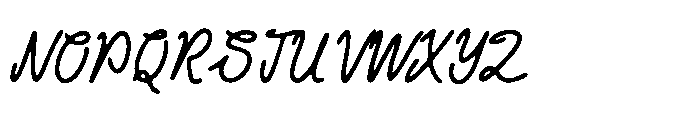 ATP Madison Notes Font UPPERCASE