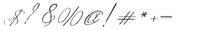 Atakana script Atakana Bold Extra Expanded Slant Font OTHER CHARS