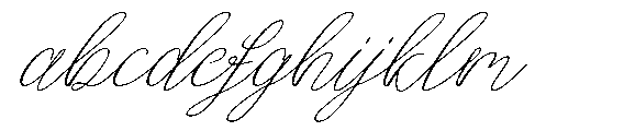 Atakana script Atakana Bold Extra Expanded Slant FONT