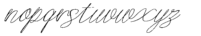 Atakana script Atakana Bold Extra Expanded Slant Font LOWERCASE