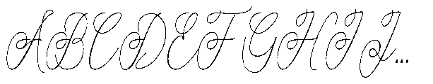Atakana script Atakana Bold Regular Font UPPERCASE
