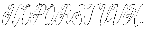 Atakana script Atakana Bold Semi Condensed Font UPPERCASE