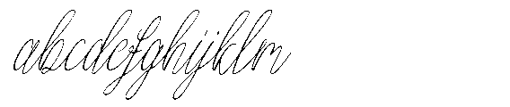 Atakana script Atakana Bold Soft Slant FONT