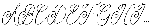 Atakana script Atakana Bold grade Semi Expanded Font UPPERCASE