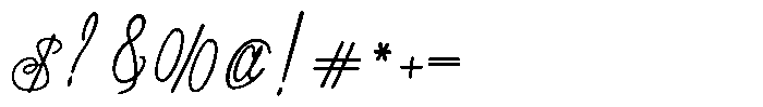 Atakana script Grade Semi Expanded Font OTHER CHARS