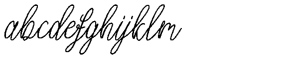 Atakana script Grade Semi Expanded FONT