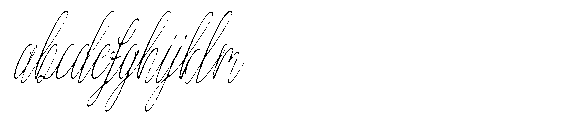 Atakana script Soft Condensed Slant FONT