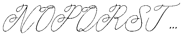 Atakana script Soft Expanded Slant Font UPPERCASE